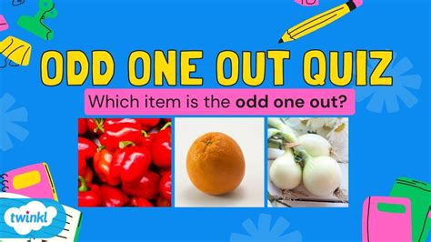 The Science Behind Odd One Out .